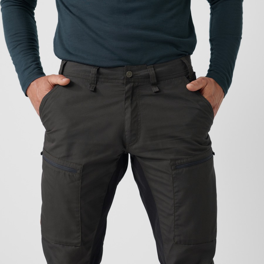 Abisko Lite Trekking Trousers M Reg Fjällräven Outlets Sand