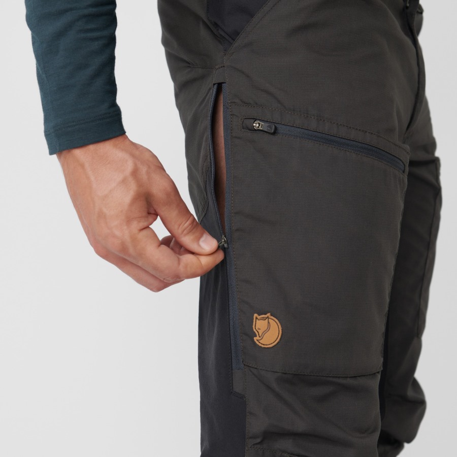 Abisko Lite Trekking Trousers M Reg Fjällräven Outlets Sand