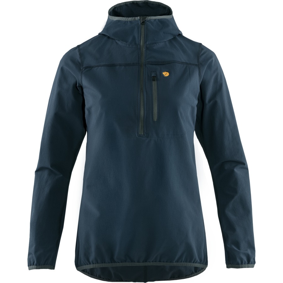 Mountain Blue Bergtagen Stretch Half Zip W Fjällräven Outlets