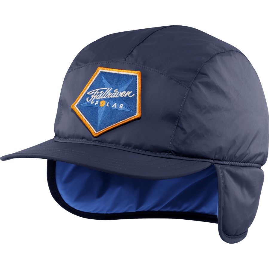 Fjällräven Outlets Navy Polar Padded Cap