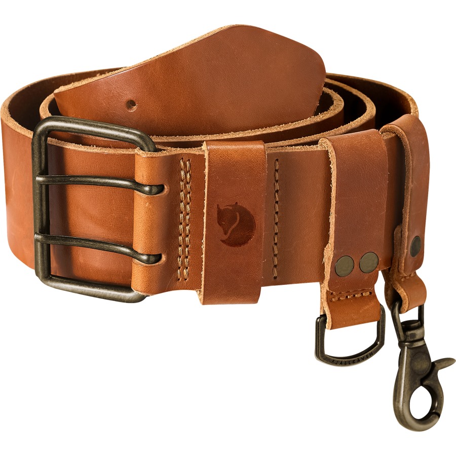 Equipment Belt Leather Cognac Fjällräven Outlets