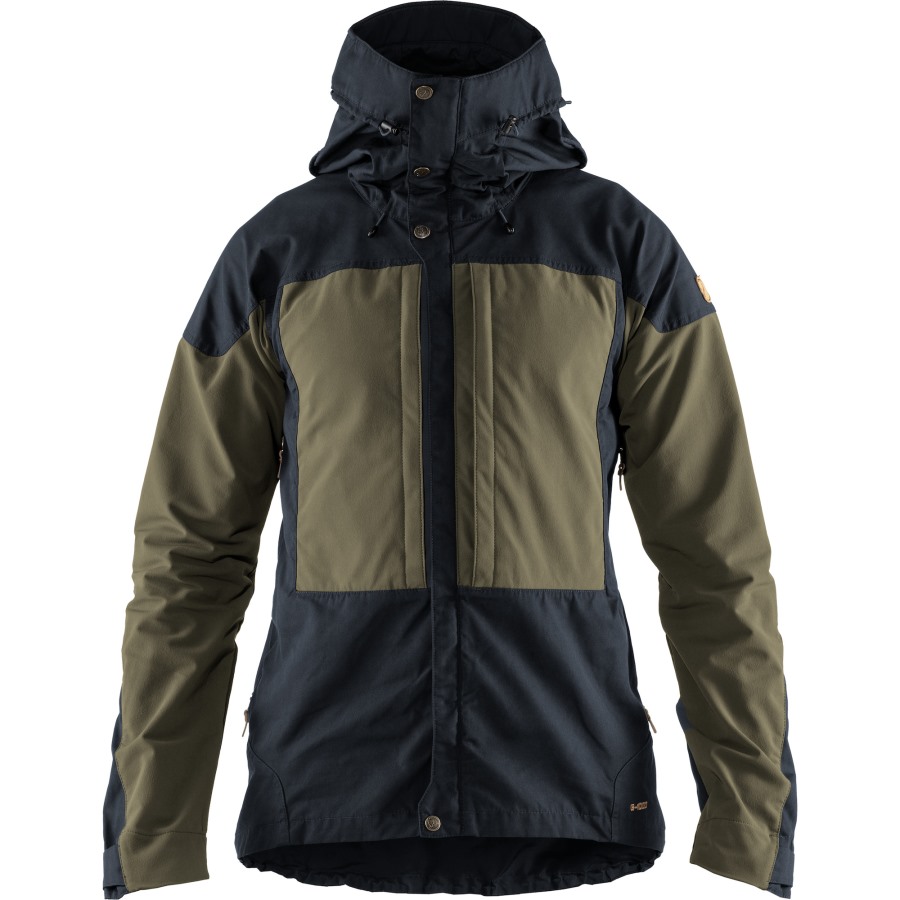 Dark Navy-Light Olive Fjällräven Outlets Keb Jacket M