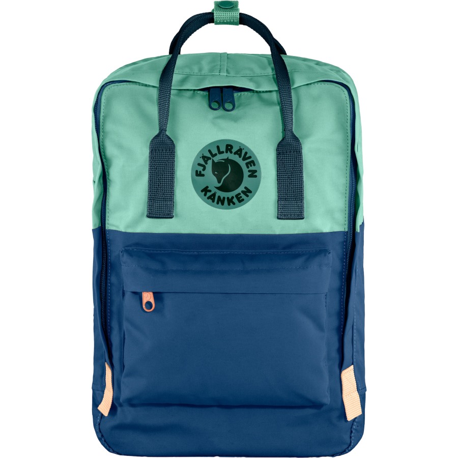 Kånken Art Laptop 15 Coast Line-Sky Fjällräven Outlets Brand