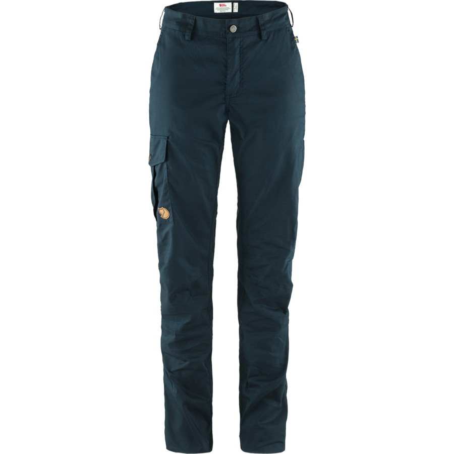 Fjällräven Outlets Dark Navy Karla Lite Curved Trousers W