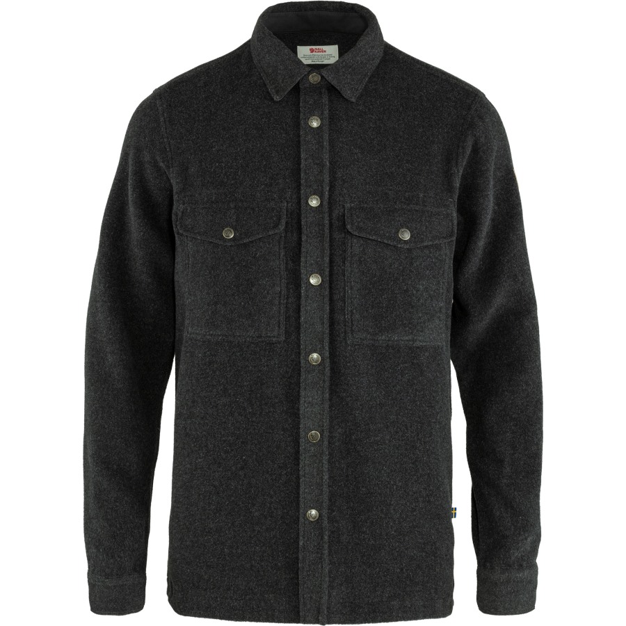 Dark Grey Canada Shirt Solid M Fjällräven Outlets