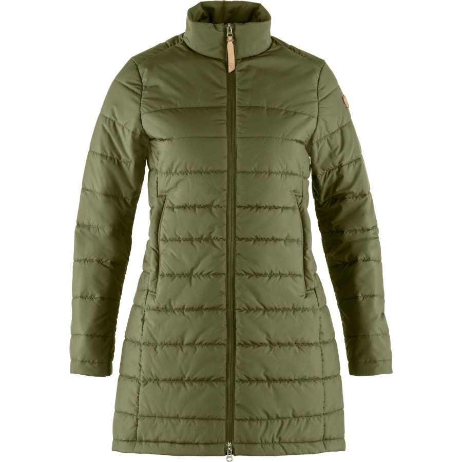 Kiruna Liner Parka W Fjällräven Outlets Green