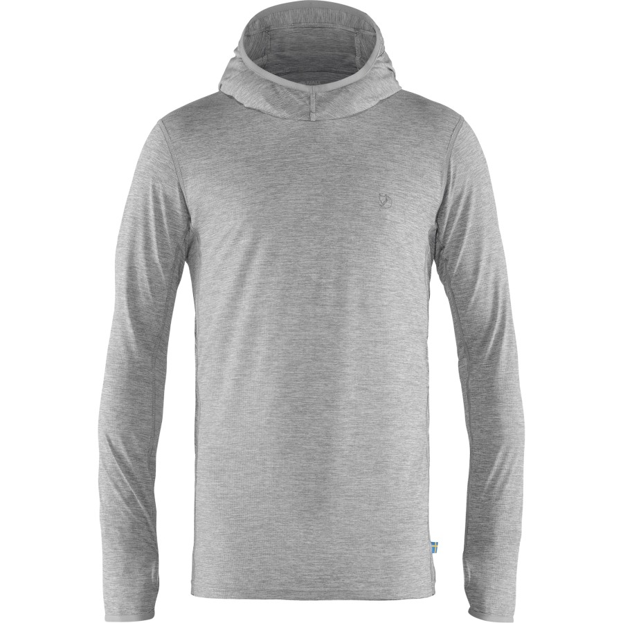 Shark Grey Fjällräven Outlets Brand Abisko Sun Hoodie M