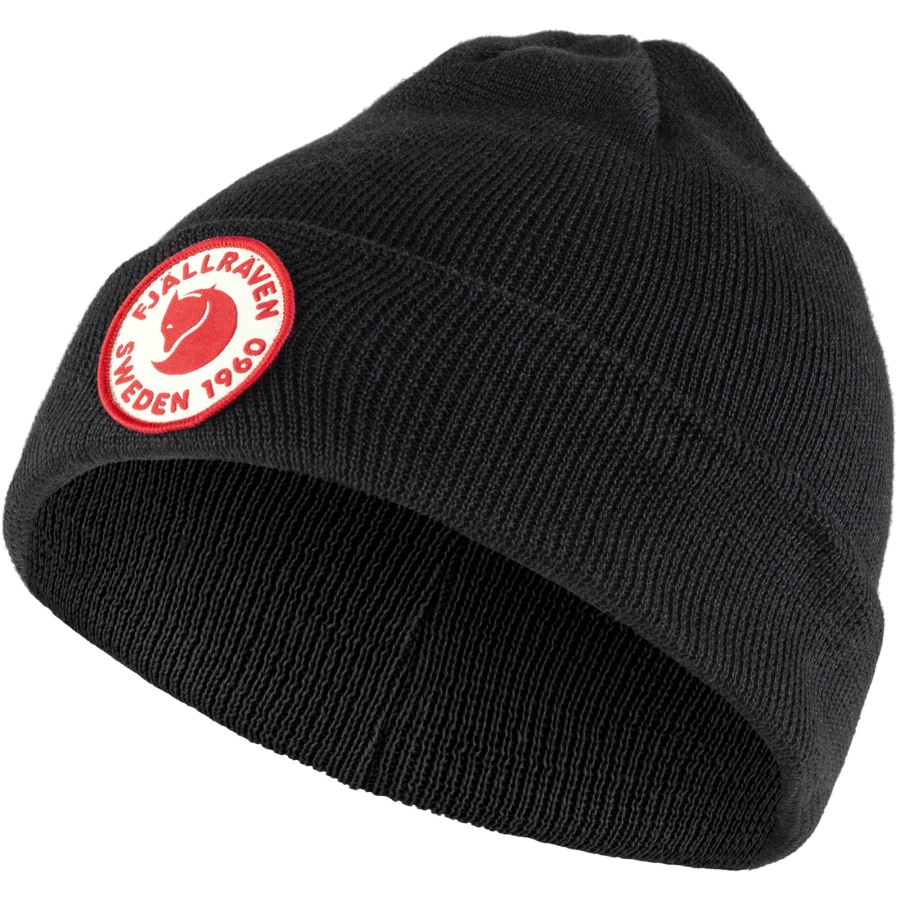 Black Fjällräven Outlets Kids 1960 Logo Hat