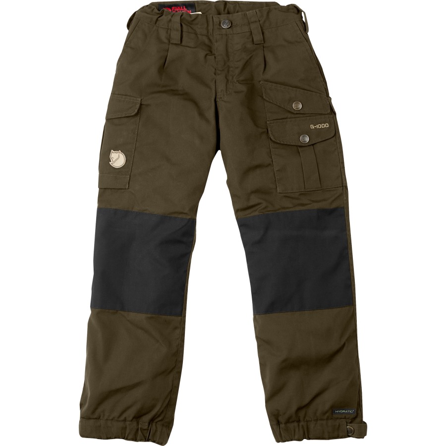 Fjällräven Outlets Dark Olive Kids Vidda Padded Trousers