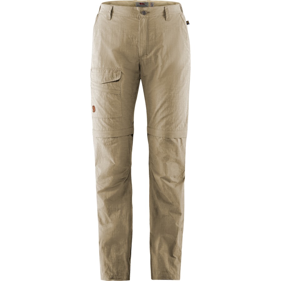 Fjällräven Outlets Travellers Mt Zip-Off Trousers W Light Beige