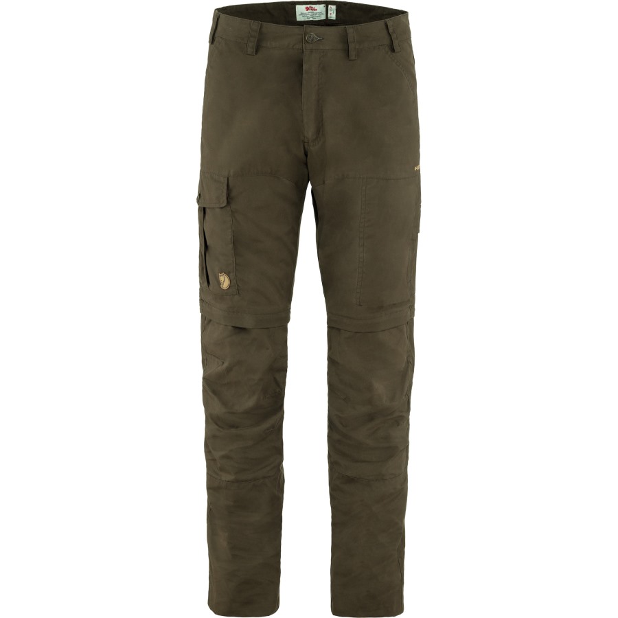 Fjällräven Outlets Dark Olive Karl Pro Zip-Off Trousers M