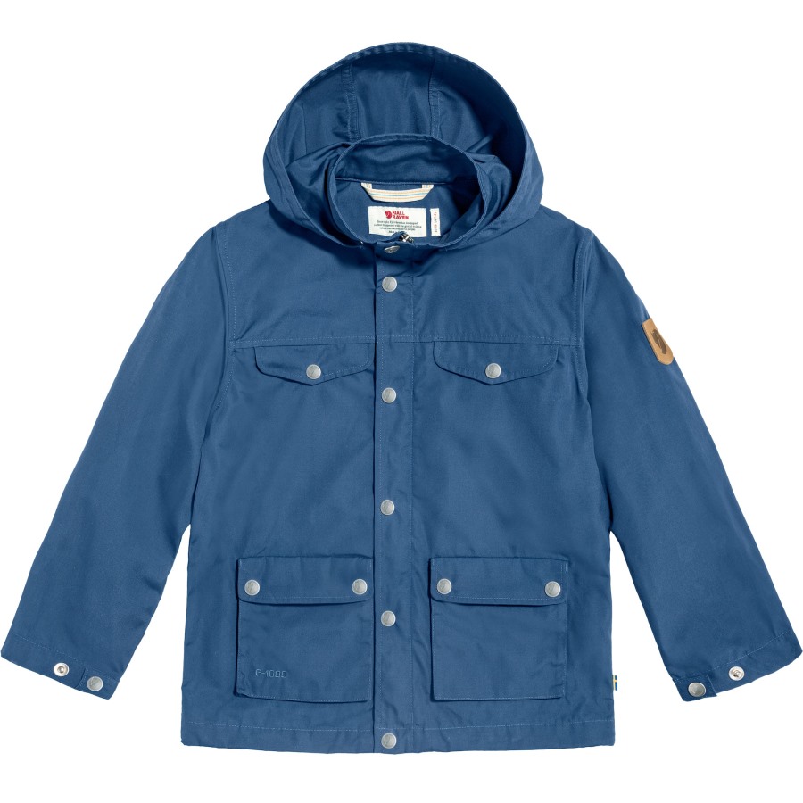 Deep Blue Fjällräven Outlets Kids Greenland Jacket