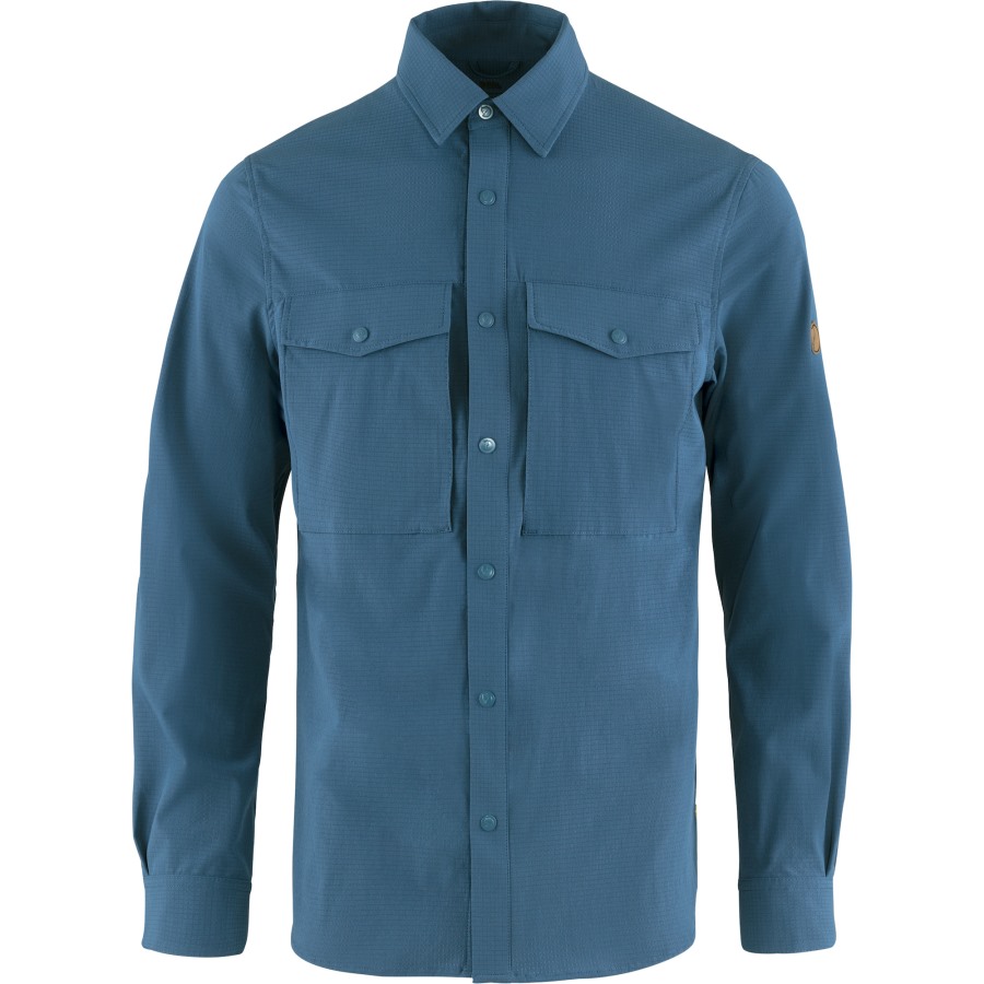 Uncle Blue Abisko Trekking Shirt M Fjällräven Outlets Brand