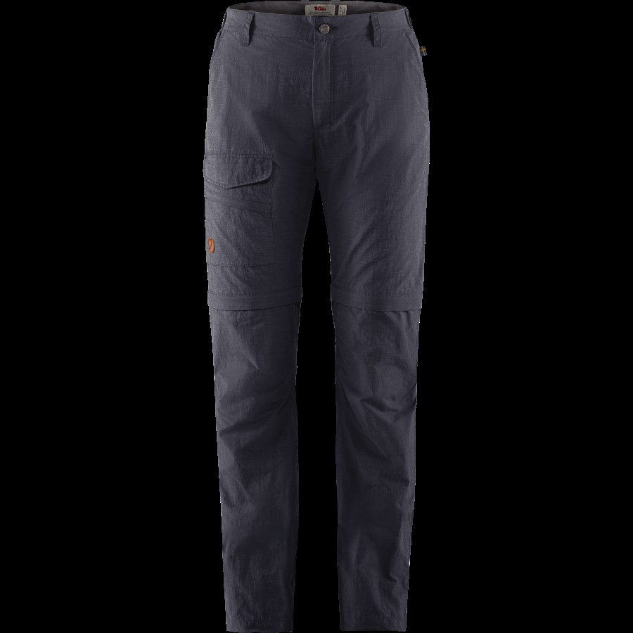 Fjällräven Outlets Dark Navy Travellers Mt Zip-Off Trousers W