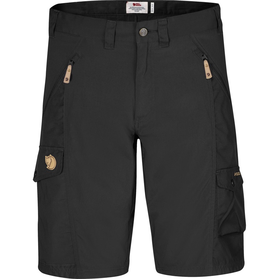 Abisko Shorts M Black Fjällräven Outlets