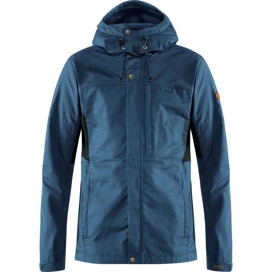 Fjällräven Outlets Kaipak Jacket M Uncle Blue-Dark Grey