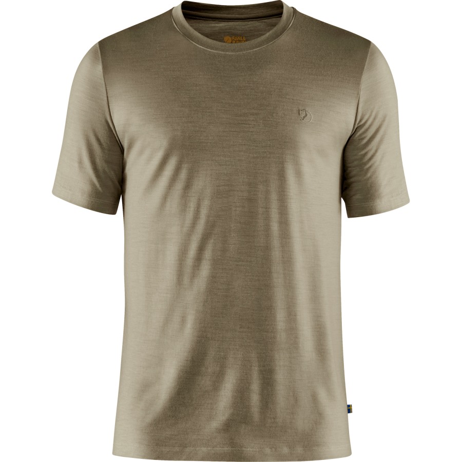 Light Olive Fjällräven Outlets Abisko Wool Ss M