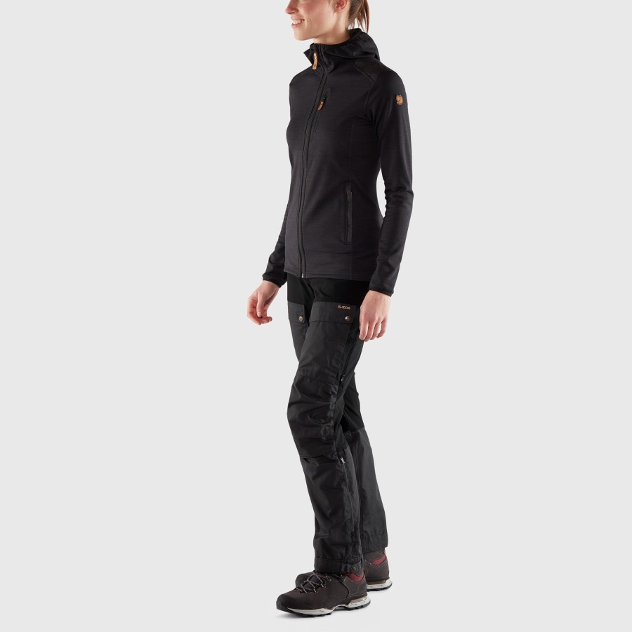 Fjällräven Outlets Keb Trousers Curved W Short Black