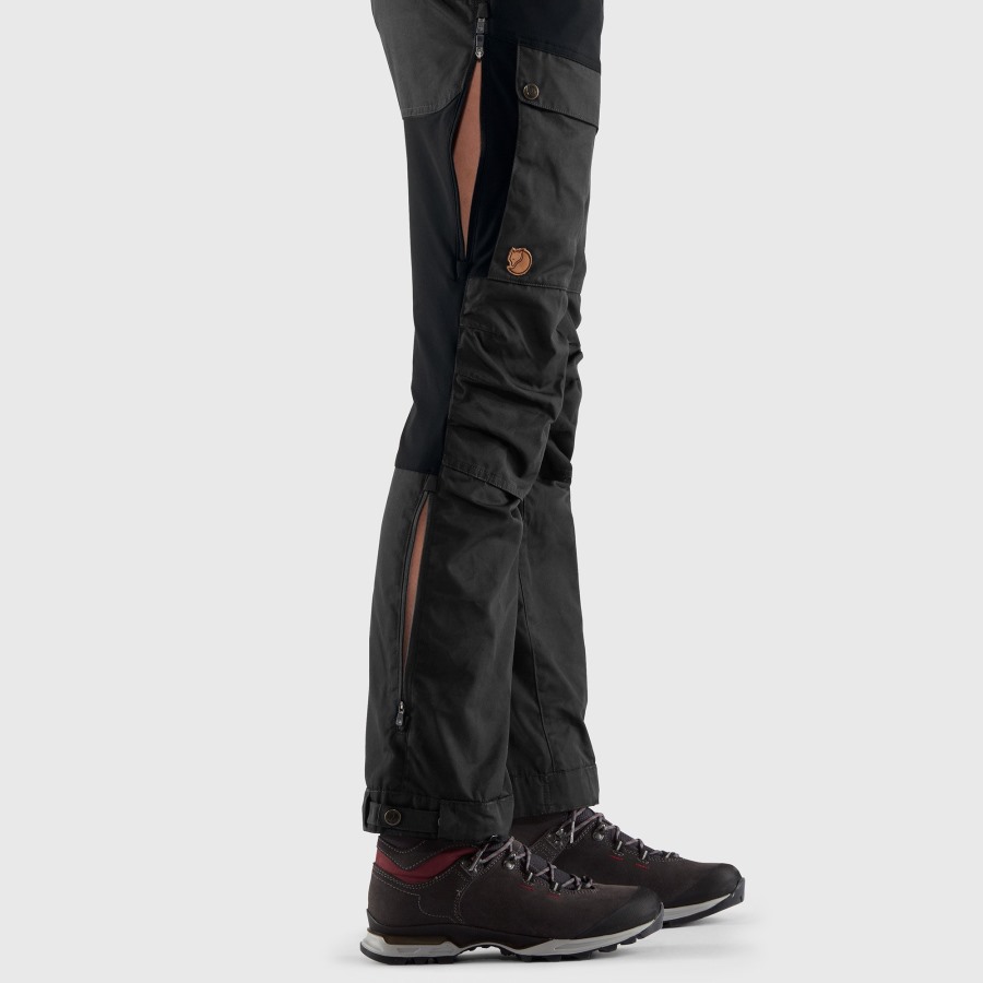 Fjällräven Outlets Keb Trousers Curved W Short Black