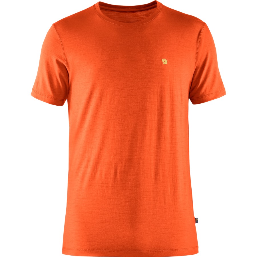 Fjällräven Outlets Bergtagen Thinwool Ss M Hokkaido Orange