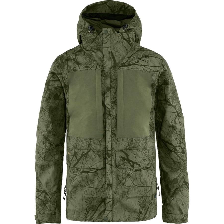 Lappland Hybrid Jacket M Fjällräven Outlets Green Camo-Laurel Green