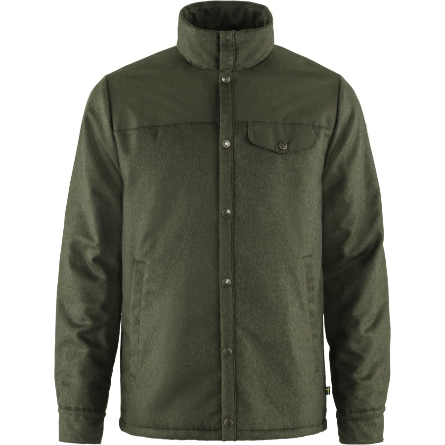 Deep Forest Canada Wool Padded Jacket M Fjällräven Outlets