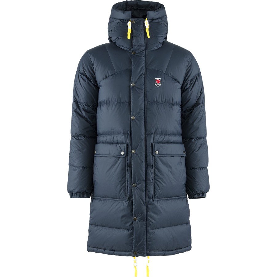 Expedition Long Down Parka M Fjällräven Outlets Brand Navy
