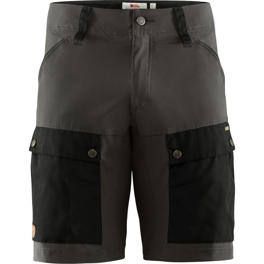 Fjällräven Outlets Black-Stone Grey Keb Shorts M