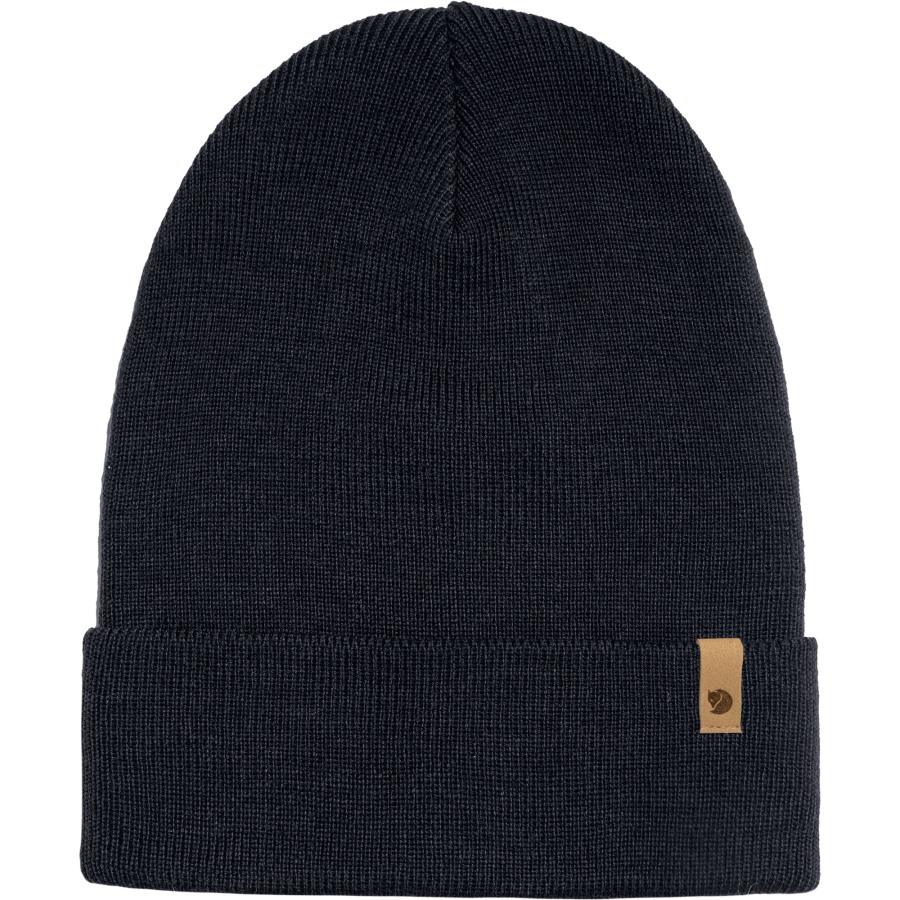 Classic Knit Hat Fjällräven Outlets Dark Navy