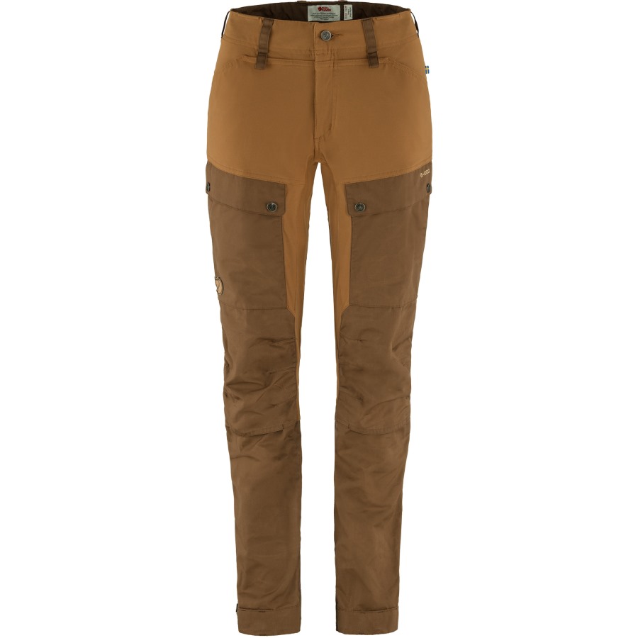 Keb Trousers Curved W Reg Timber Brown-Chestnut Fjällräven Outlets
