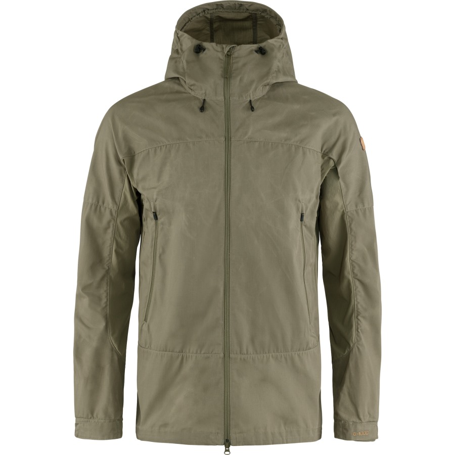 Abisko Lite Trekking Jacket M Light Olive Fjällräven Outlets Brand