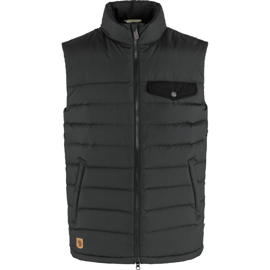 Black Fjällräven Outlets Greenland Down Liner Vest M