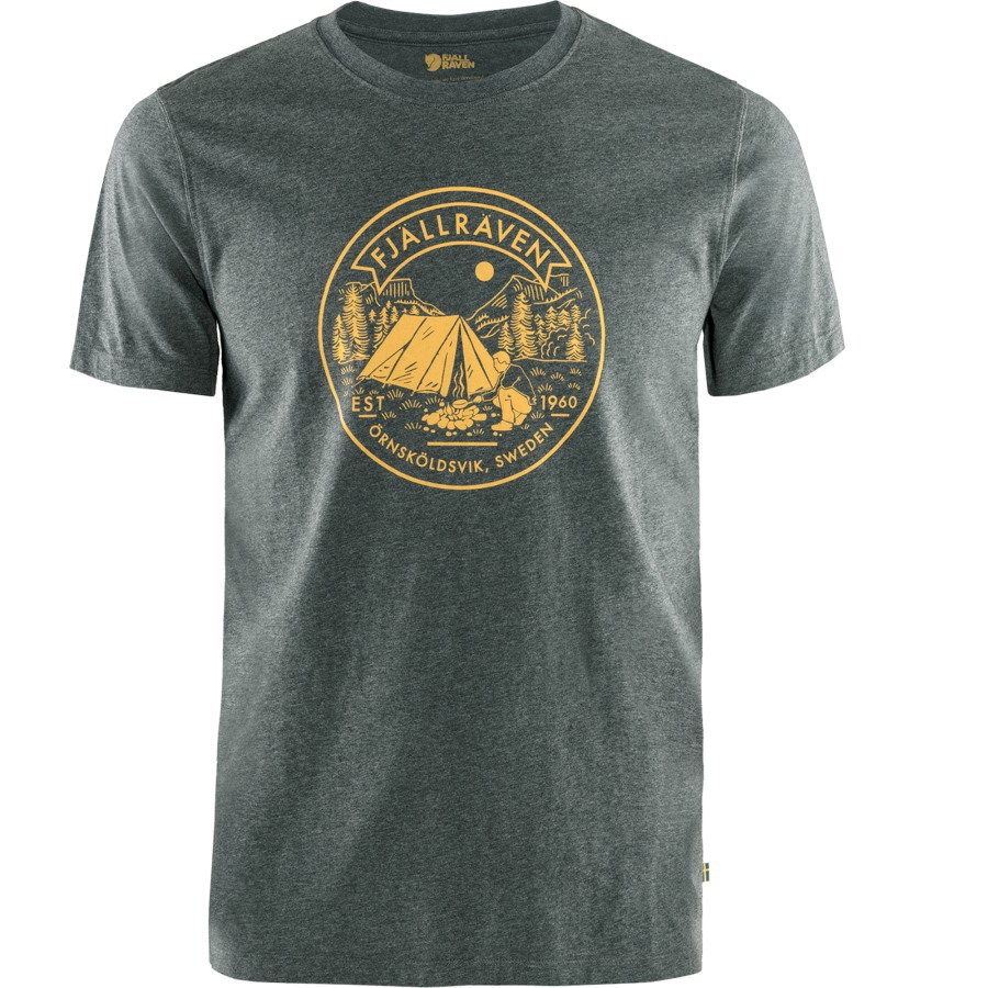 Fjällräven Outlets Stone Grey Lägerplats T-Shirt M