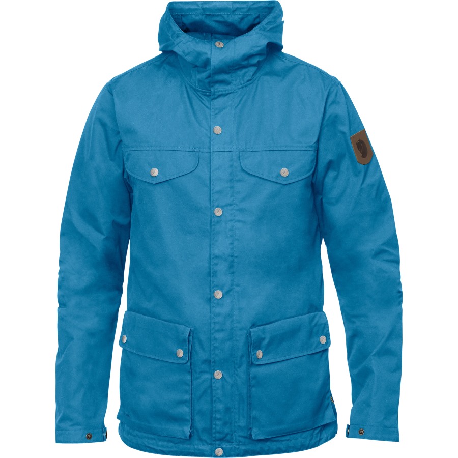 Greenland Jacket M Azure Blue Fjällräven Outlets