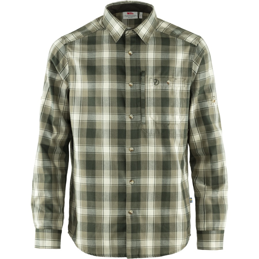 Fjällglim Ls Shirt M Fjällräven Outlets Deep Forest
