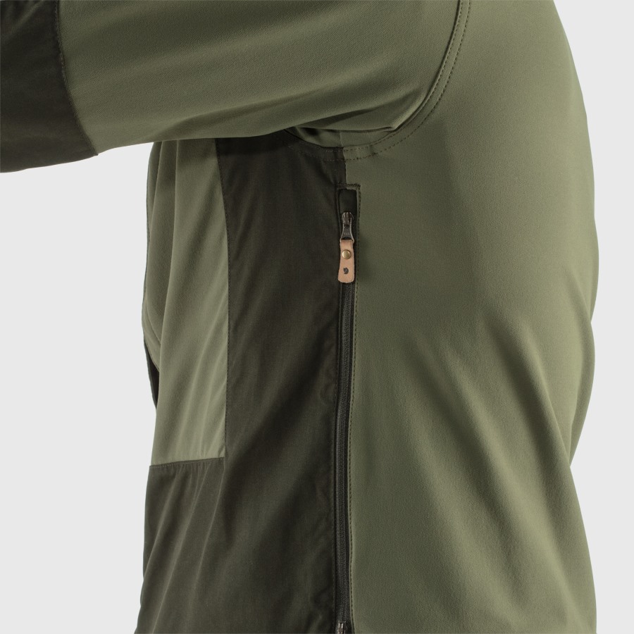 Fjällräven Outlets Keb Jacket M Deep Forest-Laurel Green
