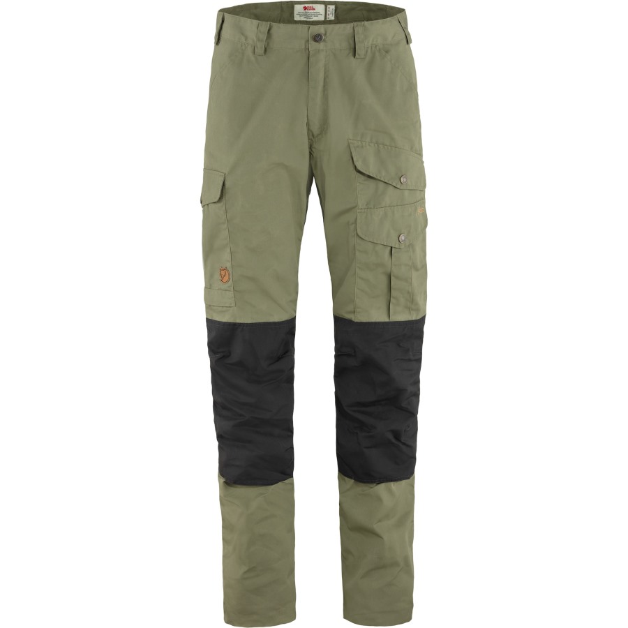 Green-Dark Grey Fjällräven Outlets Barents Pro Trousers M Long