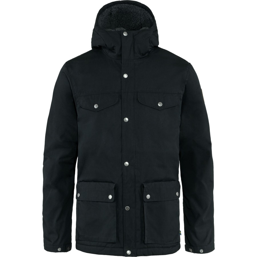 Greenland Winter Jacket M Black Fjällräven Outlets