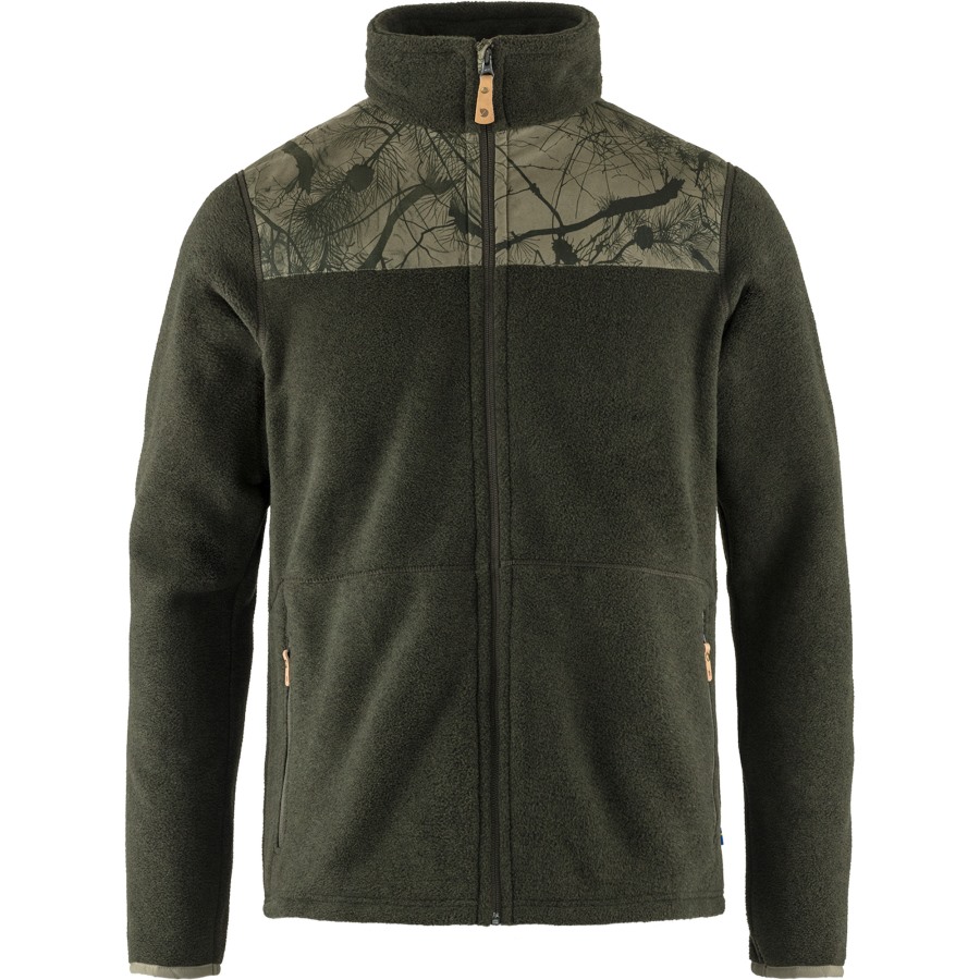 Fjällräven Outlets Laurel Green-Green Camo Lappland Fleece M