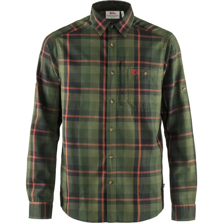 Fjällglim Shirt M Fjällräven Outlets Laurel Green