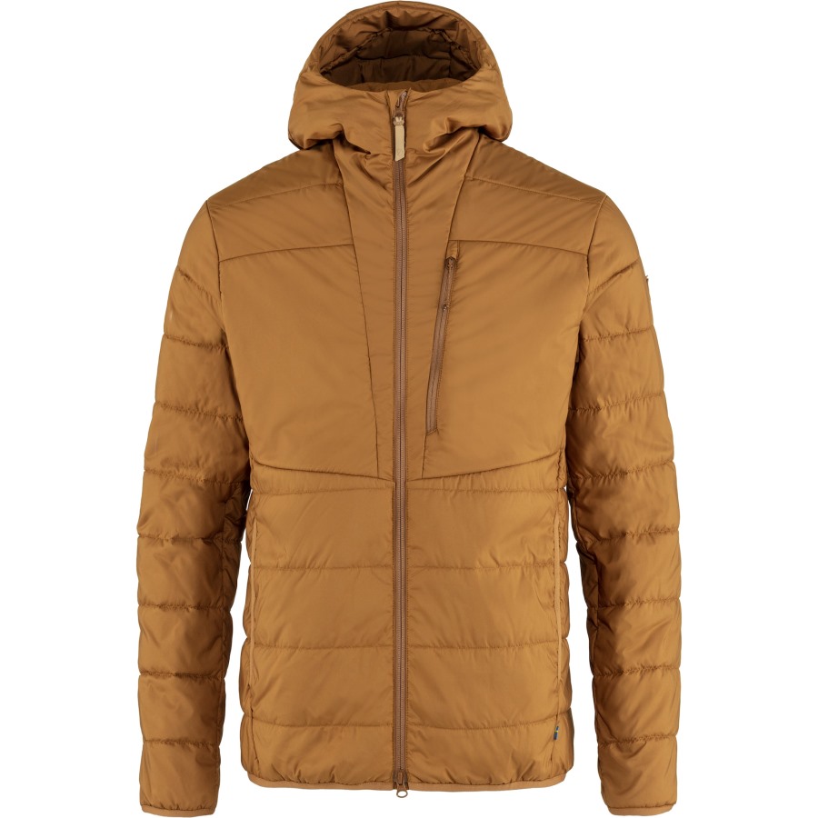 Fjällräven Outlets Brand Keb Padded Hoodie M Chestnut