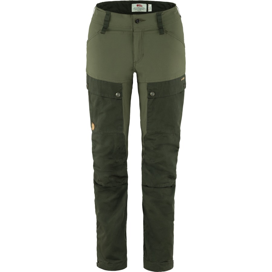Fjällräven Outlets Deep Forest-Laurel Green Keb Trousers W Reg