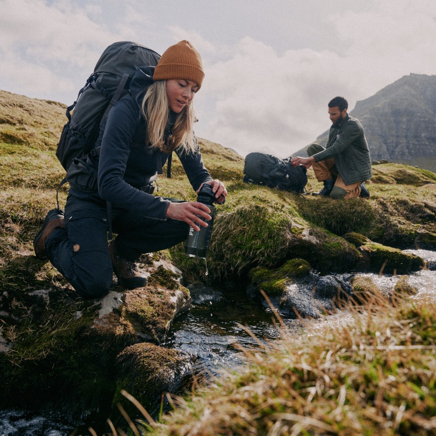 Keb Trousers W Short Fjällräven Outlets Deep Forest-Laurel Green