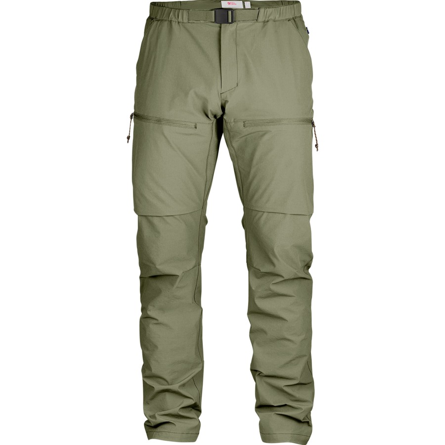 High Coast Hike Trousers M Long Green Fjällräven Outlets