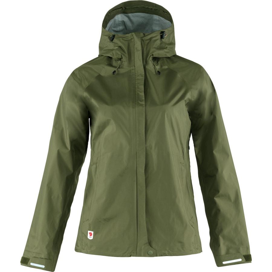 High Coast Hydratic Jacket W Green Fjällräven Outlets