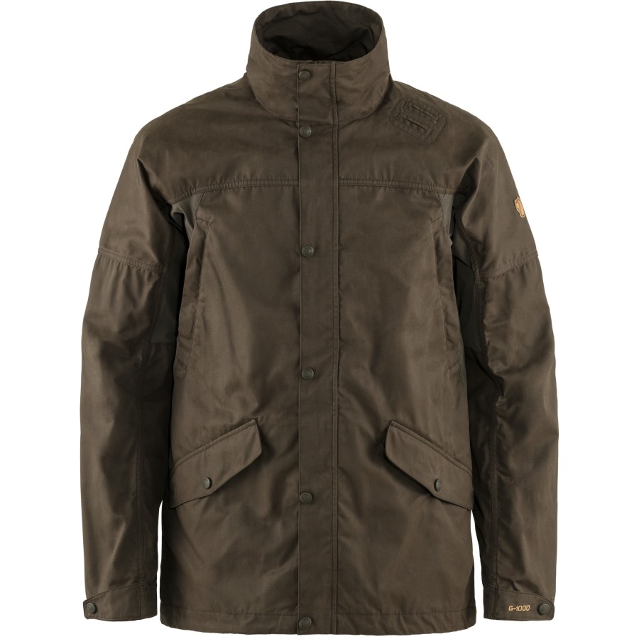 Forest Hybrid Jacket M Fjällräven Outlets Dark Olive
