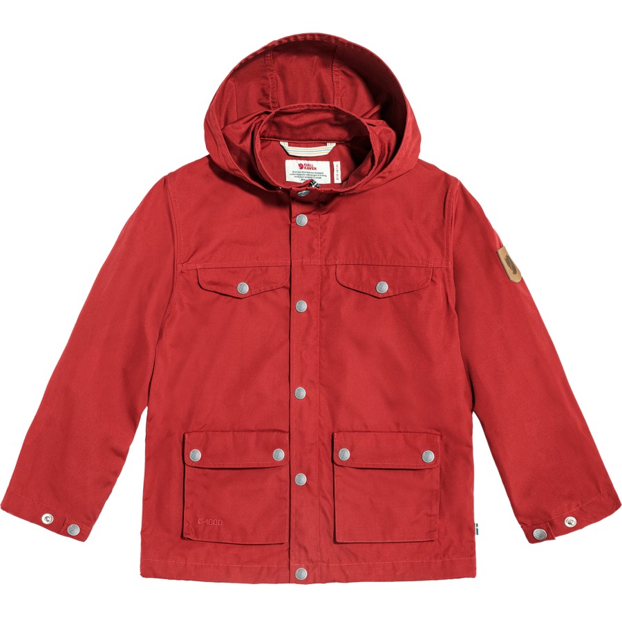 Kids Greenland Jacket Fjällräven Outlets Lava