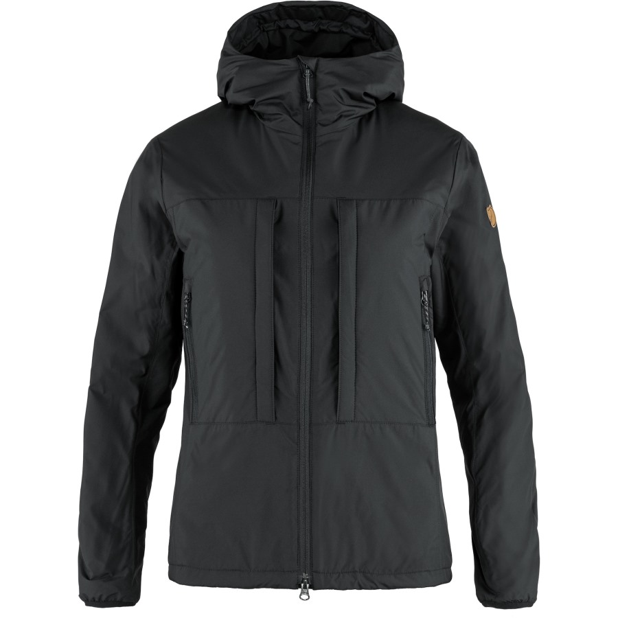 Fjällräven Outlets Keb Wool Padded Jacket W Black