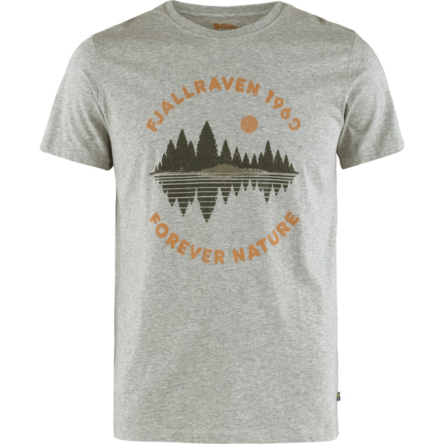 Forest Mirror T-Shirt M Grey Fjällräven Outlets