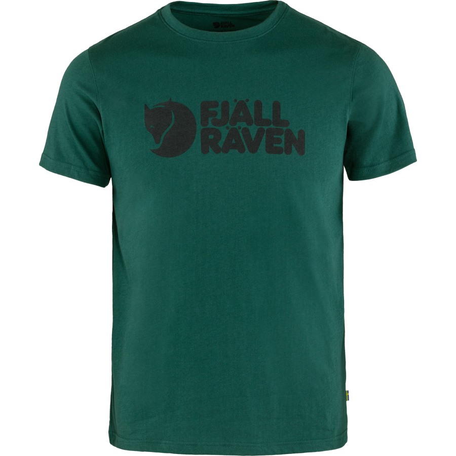Arctic Green Fjällräven Outlets Logo T-Shirt M